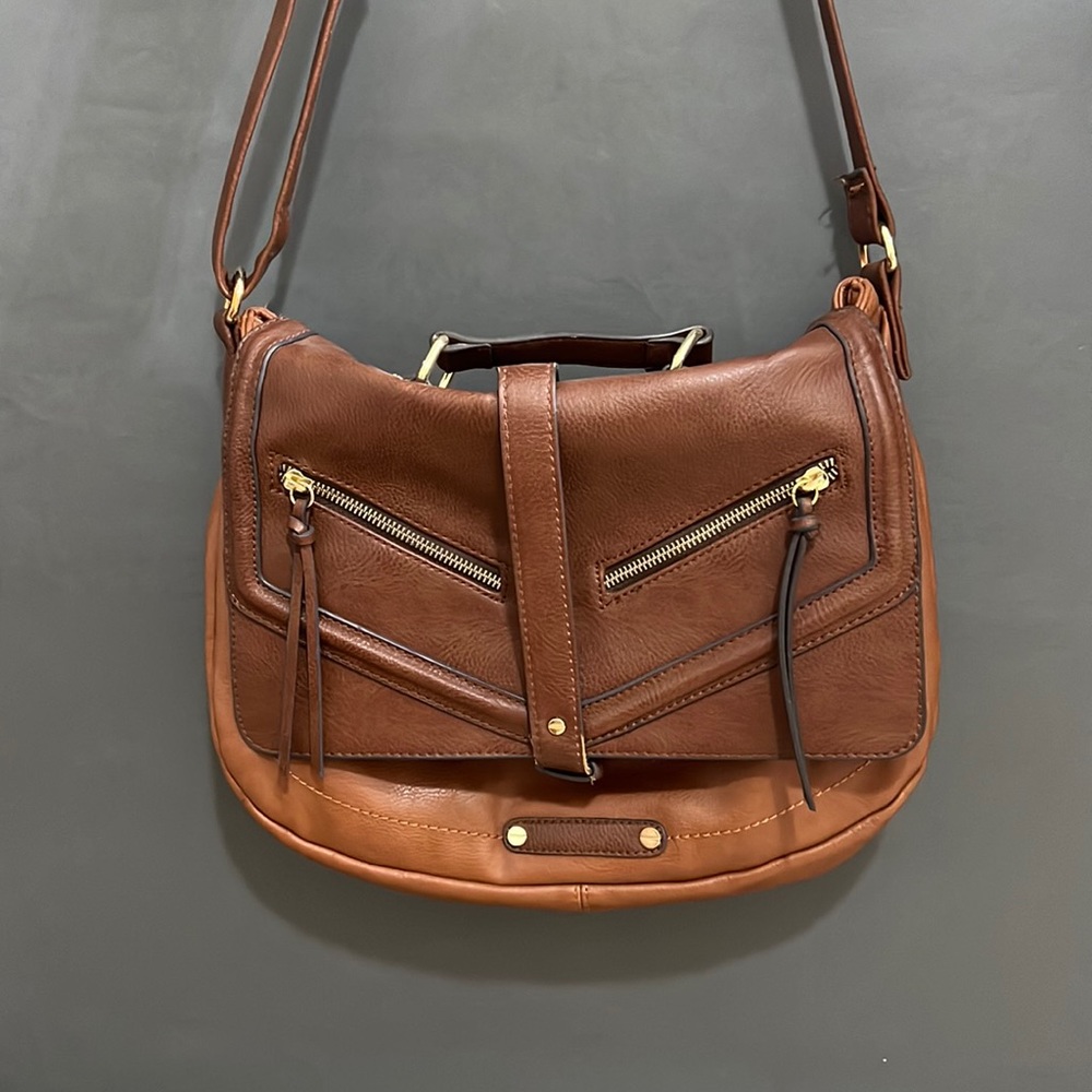 Large Leather Bad Cross Body Ajustable